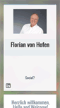 Mobile Screenshot of florianvonhofen.com